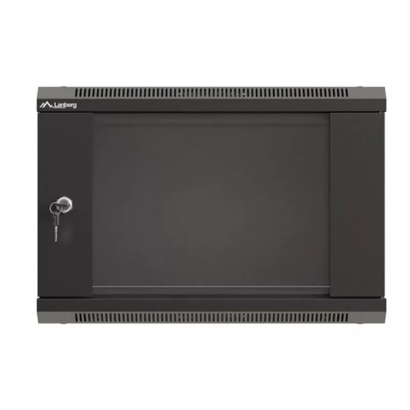 Seinale kinnitatav rack LANBERG WF03-5306-10B 6U, 60 kg, võtmelukk, must
