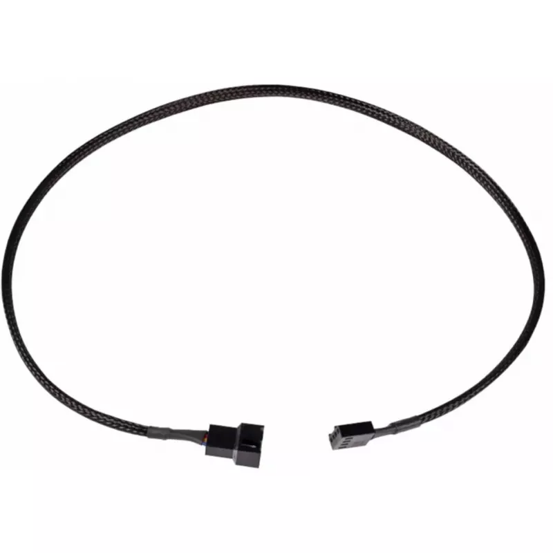 Kaablipikendus Alphacool 18675 Plastist Must 600 mm