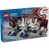 LEGO CITY 60444 F1 Garaaž ning Mercedes-AMG ja Alpine autod