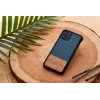 Telefoniümbris mehele ja puidust iPhone 11 Pro Max jaoks — teksamust kaitsev kate