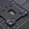 Alphacool 13071 tagumine plaat, roostevaba teras, must, 90 mm