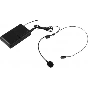 Juhtmeta mikrofon Omnitronic WAMS-10BT koos peakomplektiga, Bluetooth-juhtmevaba süsteem