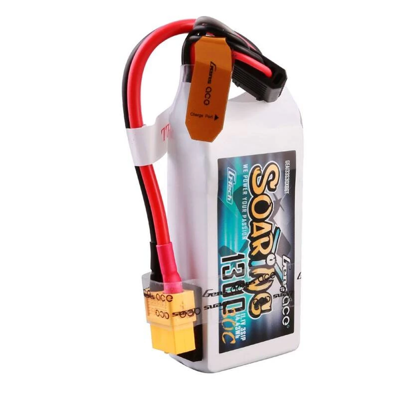 Gens ace G-Tech Soaring 1300mAh 11.1V 30C 3S1P Lipo aku