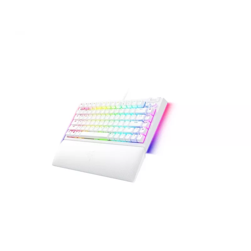 Mehaaniline mänguriklaviatuur Razer MustWidow V4 75% USB QWERTY USA inglise valge