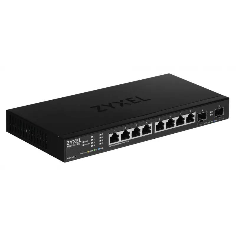 Zyxel XMG1915-10E hallatav L2 2.5G Ethernet (100/1000/2500)