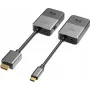 Juhtmevaba audio/video pikendaja VISION TC-USBCW HDMI üle Wi‑Fi 5, USB‑C tugi