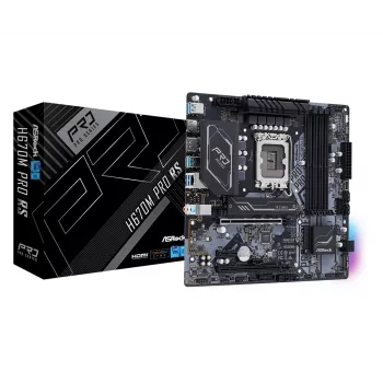 Emaplaat ASRock H670M Pro RS Intel H670 LGA 1700 micro ATX