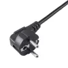 Akyga AK-PC-04A toitejaotur CEE 7/7 kuni 2x IEC C13, 1,8 m, must