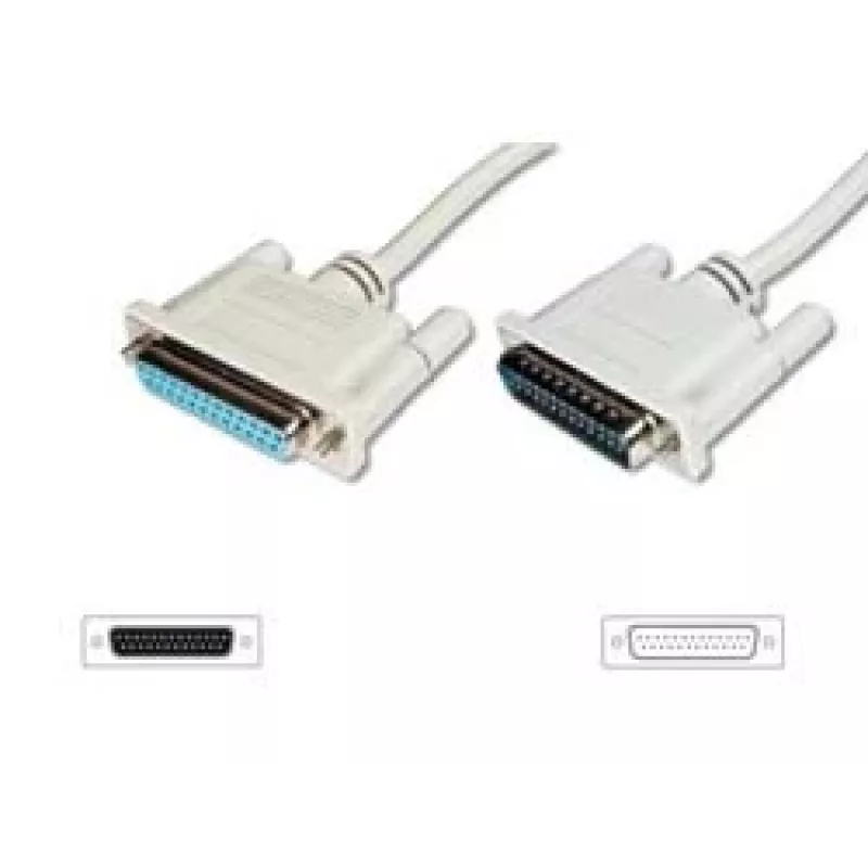 Digituse andmeedastuse pikenduskaabel D-Sub25/M - D-Sub25/F