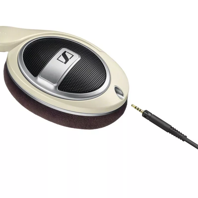 Kõrvaklapid Sennheiser HD 599 — juhtmega ümberkõrvaklapid, 50 Ω, 12–38500 Hz, 1,2 m kaabel, elevandiluu