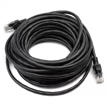 Kaabel Cat5E UTP, 10m, Must