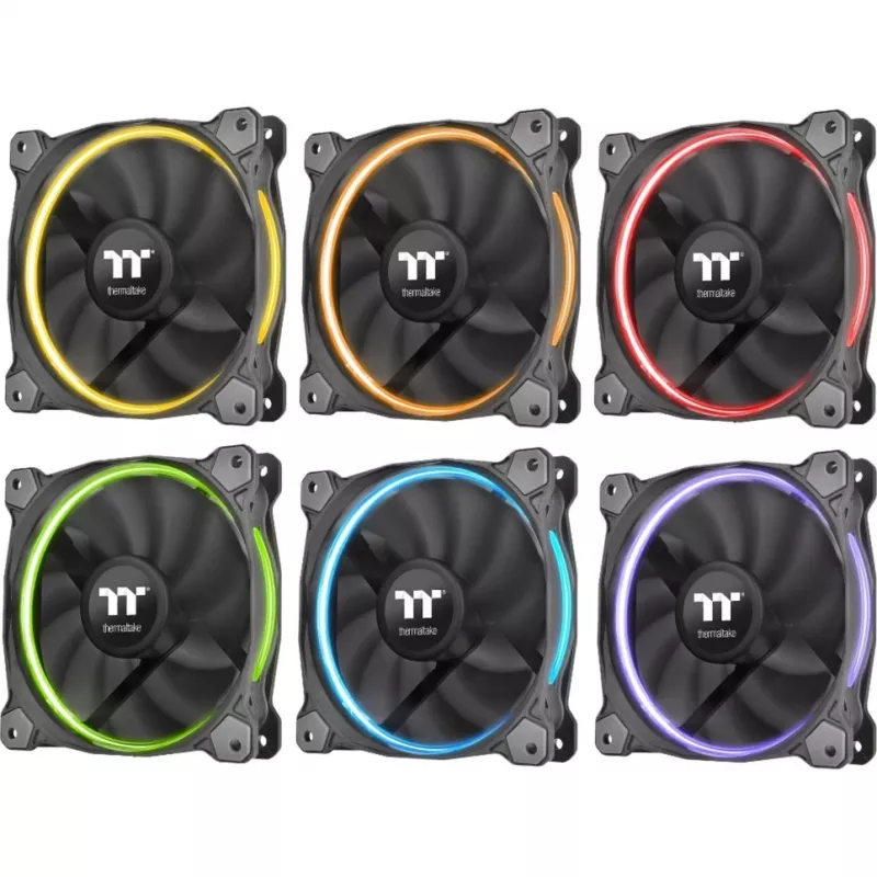 Thermaltake Riing 14 RGB TT Premium Edition 3-Pack 140mm ARGB korpuse ventilaatorid