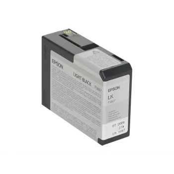 Epson üksikpakend hele must T580700, hele must, pigmendipõhine tint, 80 ml, 1 tk