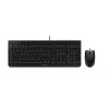 CHERRY DC 2000 klaviatuur Kaasasolev hiir Universaalne USB AZERTY prantsuse must