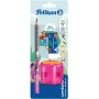 Pelikan õppimise pliiatsikomplekt Combino BS,Rad.,Ansp.,roosa (821612)