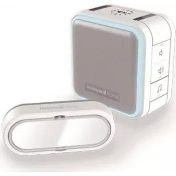 Juhtmeta uksekell Honeywell DC515SL — ulatus 150 m, 6 tooni, 84 dB