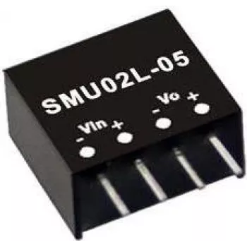 Toiteadapter/muundur mean well SMU02L-15, sisend 4,5–5,5 V, väljund 15 V, 2 W