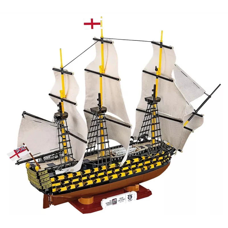 Ehituskomplekt Cobi HMS Victory — 2517 tükki, detailne ajalooline purjelaeva mudel
