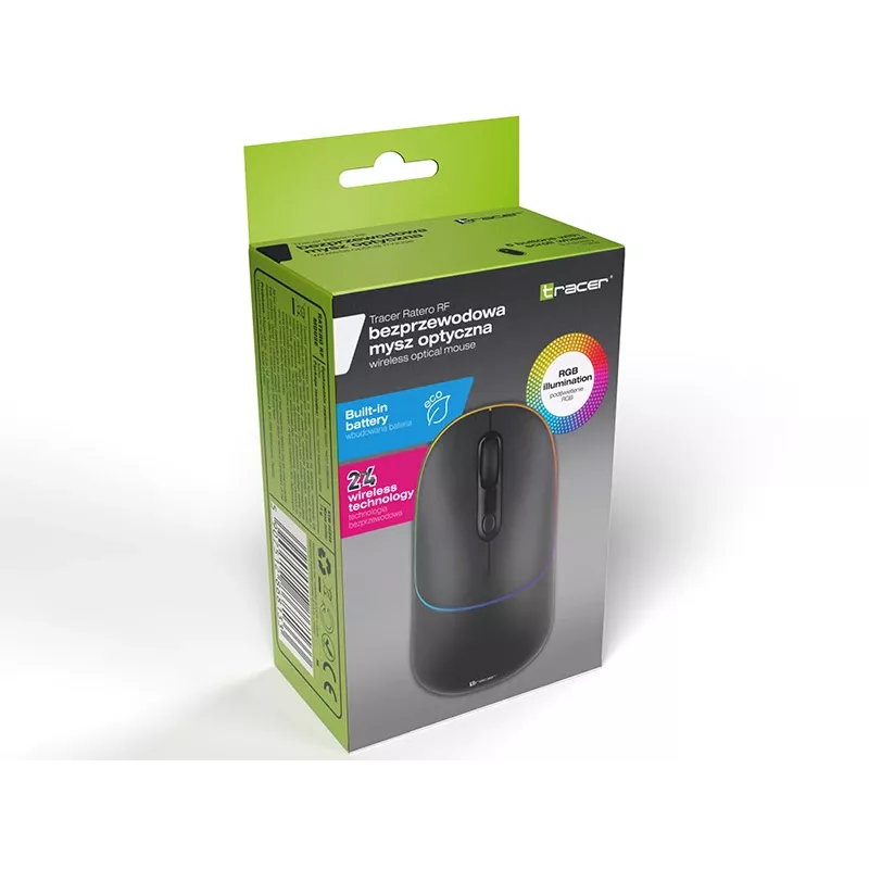 Tracer RATERO RF RF traadita hiir + USB USB-C