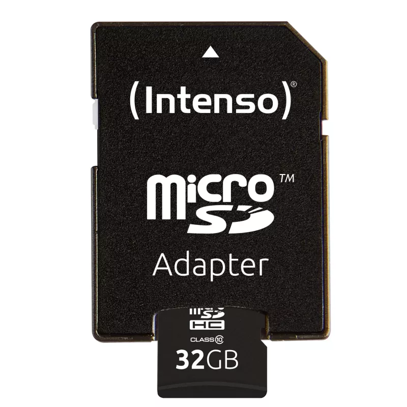 MÄLU MICRO SDHC 32GB C10/ADAPTERIGA 3413480 INTENSO