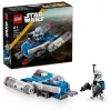 LEGO Star Wars Captain Rex Y-Wing Microfighter Kollektsioneeritav Kloonisõdade Kosmoselaev Mänguasi Koos Minifiguuriga 6+ Aastastele Poistele