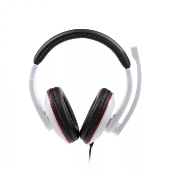 Peakomplekt Stereo WHITE/MHS-001-GW Gembird