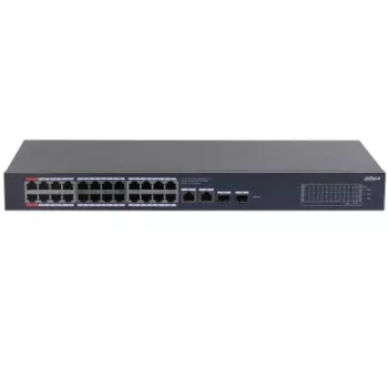 Dahua Technology CS4228-24GT-375 hallatav L2 Gigabit Ethernet (10/100/1000) toide üle Etherneti (PoE) must