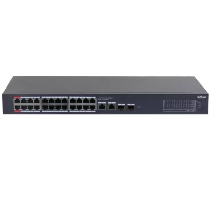 Dahua Technology CS4228-24GT-375 hallatav L2 Gigabit Ethernet (10/100/1000) toide üle Etherneti (PoE) must