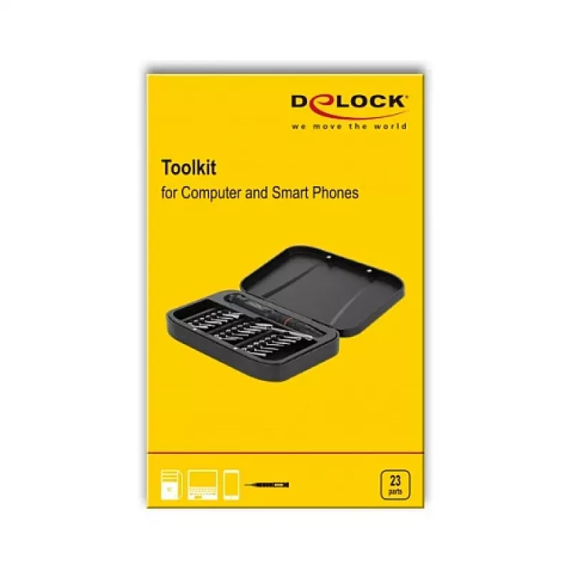 Kruvikeeraja otsakute komplekt DeLOCK 64066 22 tk
