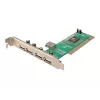 LogiLink PC0028 USB 2.0 PCI-kaart, 4 välist + 1 sisemist porti