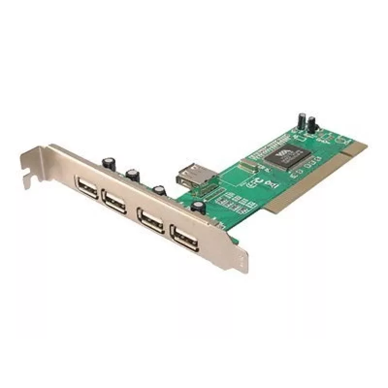 LogiLink PC0028 USB 2.0 PCI-kaart, 4 välist + 1 sisemist porti