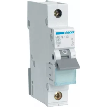 Kaitselüliti Hager MBN110 1P, 10 A, 50–60 Hz