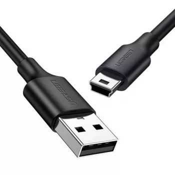 Ugreen USB kaabel - mini USB 480 Mbps 3 m US132 (must)