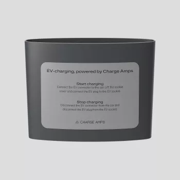 Charge Amps Dawn postikinnituskleebiseplaat CA-131238 — tarvik Dawn laadimispostile