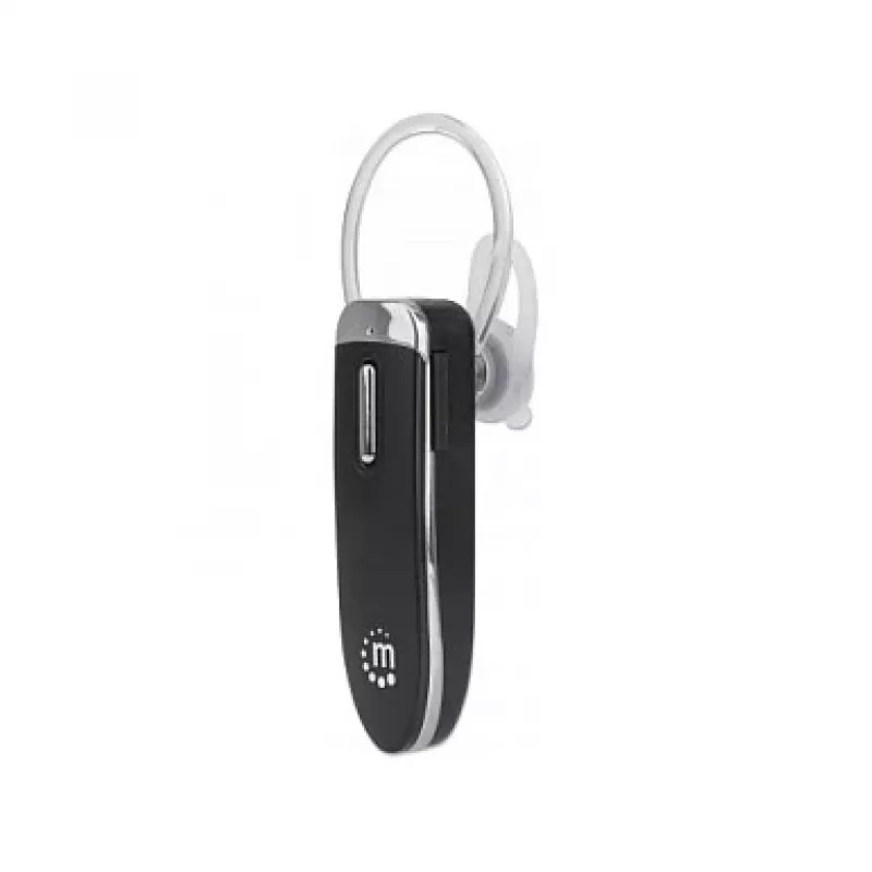 Manhattan ühe kõrvaga Bluetooth-peakomplekt, mitmesuunaline mikrofon, integreeritud juhtnupud, must, 10 tundi kasutusaega, ulatus 10 m, kaasas USB-A laadimiskaabel, Bluetooth v4.0, 3-aastane garantii
