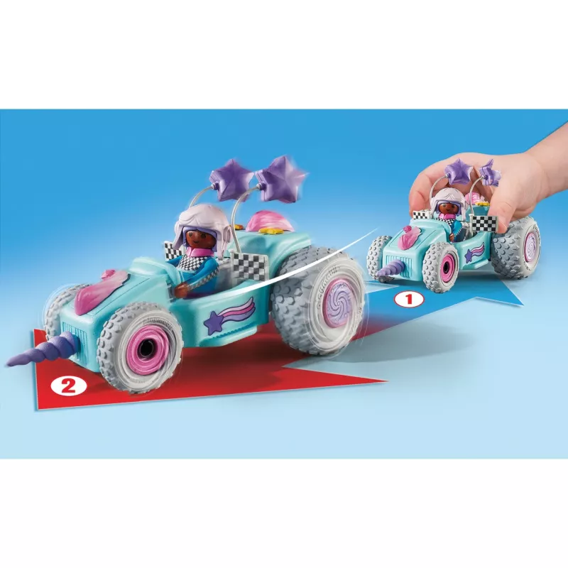 figuurid set Funstars 71635 Racing Unicorn