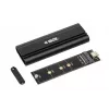 SSD-korpus IBOX HD-07 1x M.2 draivile, USB 3.2 Gen 2 (10 Gbit/s), USB-C, must
