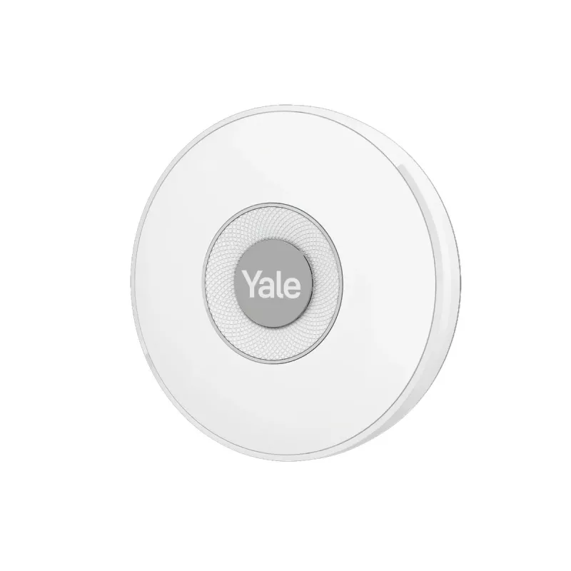 Yale Indoor Siren juhtmevaba sireen hall, valge