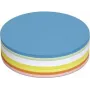 Maul Moderation Cards 6395099 Circle Ø 18,5 cm White, kollane, oranž, Red, Green, Blue, 250St (6395099)