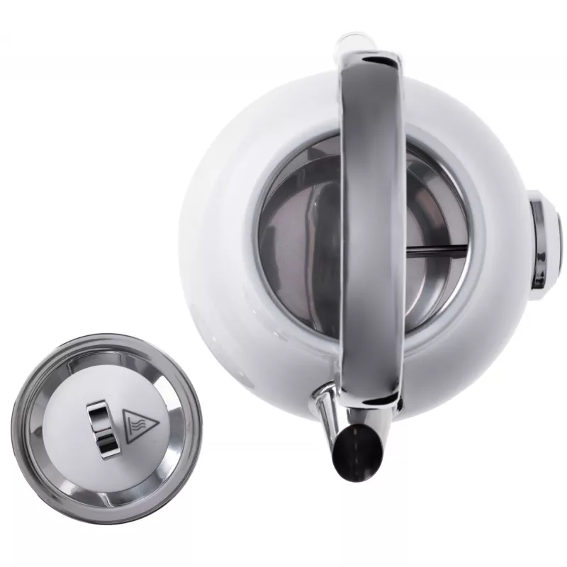 Elektriline veekeetja Adler 1,7 L 2200 W Metallic Valge
