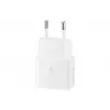 Seinaga USB-C laadija Samsung EP-T2510 25W Valge, universaalne siseruumide kiirlaadija PPS-iga