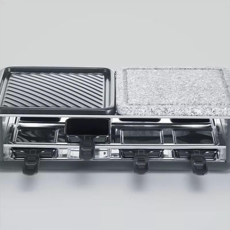Raclette Grill Severin RG 2366 8-le inimesele 1300 W must