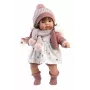 Nukk Llorens Lola, 38 cm, nuttev, realistlike omadustega, pehme keha