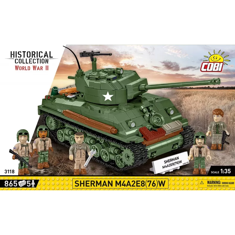 Klotsid Sherman M4A2E8 865 klotsi