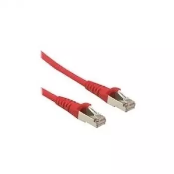 ROLINE - patch-kaabel - RJ-45 (M) to RJ-45 (M) - 50 cm - SFTP, PiMF - CAT 6a - Punane (21.15.2810)