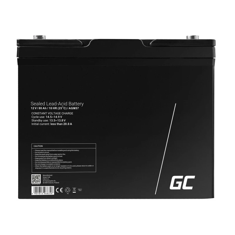 Aku AGM VRLA 12V 80Ah