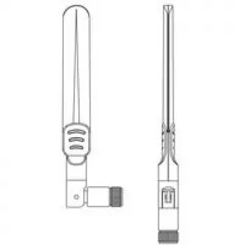 Extreme Networks - antenn - Wi-Fi - 5,2 dBi, 3,2 dBi - ümmargune suunadiagramm - siseruumidesse - valge - Zebra AP 6522 jaoks (ML-2452-APA2-02)