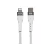 Kaabel Type C - Lightning 1m Valge