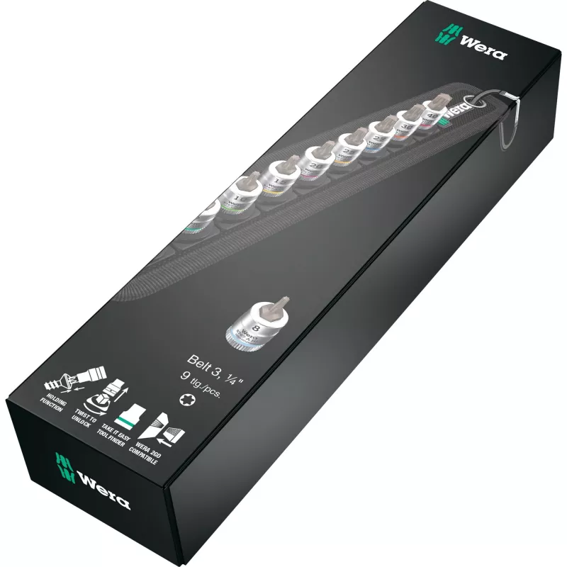 Padrunipeade komplekt Wera 05003882001