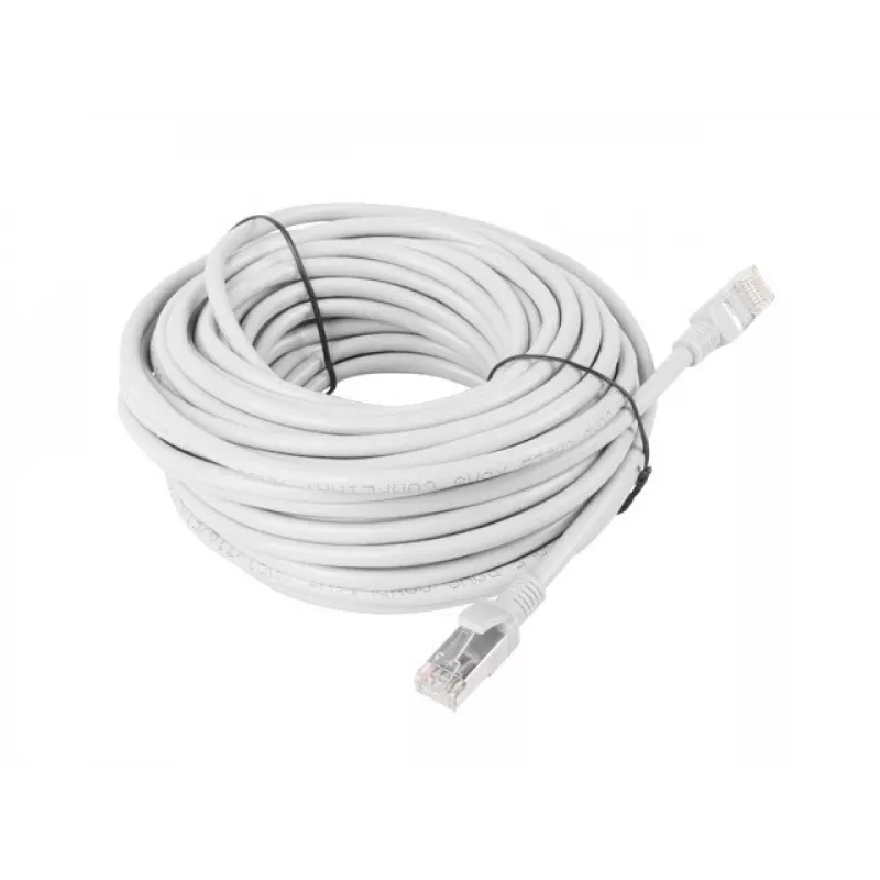 LANBERG võrgukaabel RJ-45 Cat5e PCU5-10CC-3000-S, 30 m, U/UTP, CCA juht, PVC mantel, 26 AWG, valge